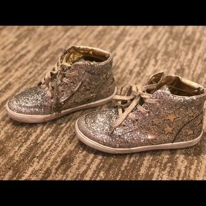 Crewcuts Glitter high tops